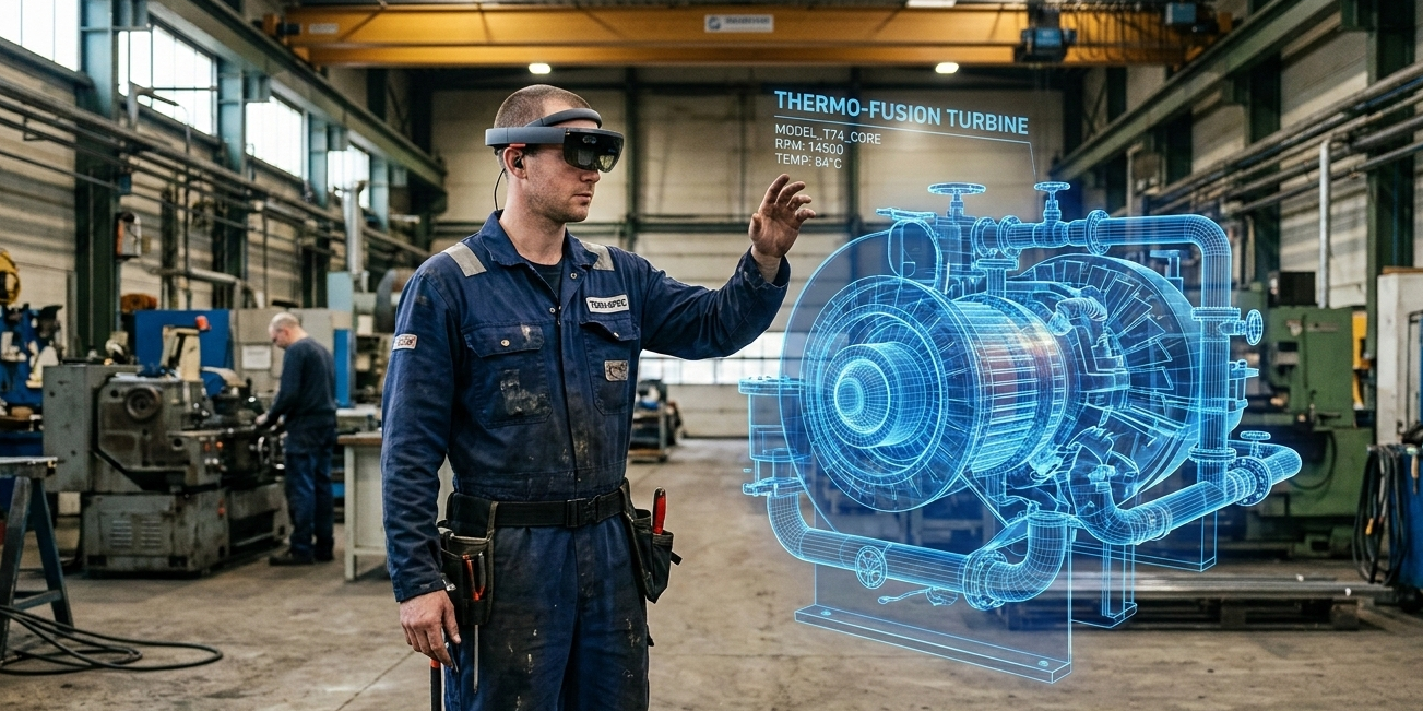 Formation maintenance industrielle en réalité augmentée Helix